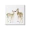 Stupell Industries Baby Deer Fawn Watercolor Painting Kids' Nursery Animal Canvas Wall Art